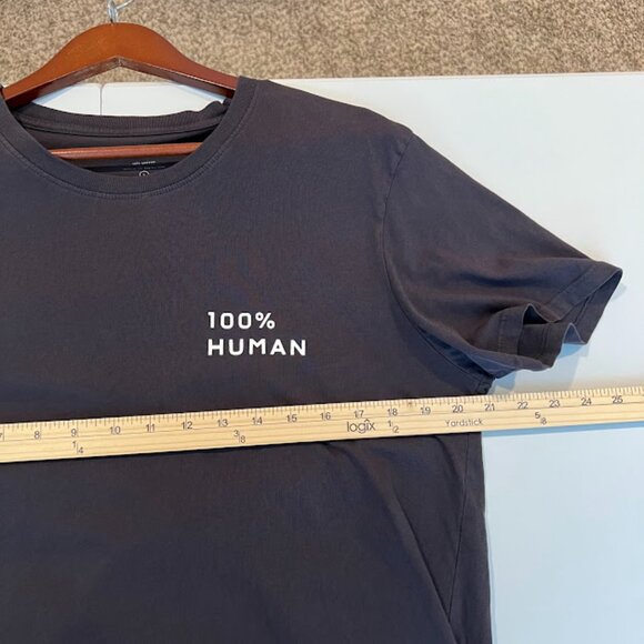 Everlane 100% Human Crew T-Shirt Black Size L - Picture 6 of 7